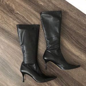 Vero Cuoio Black Leather Boots